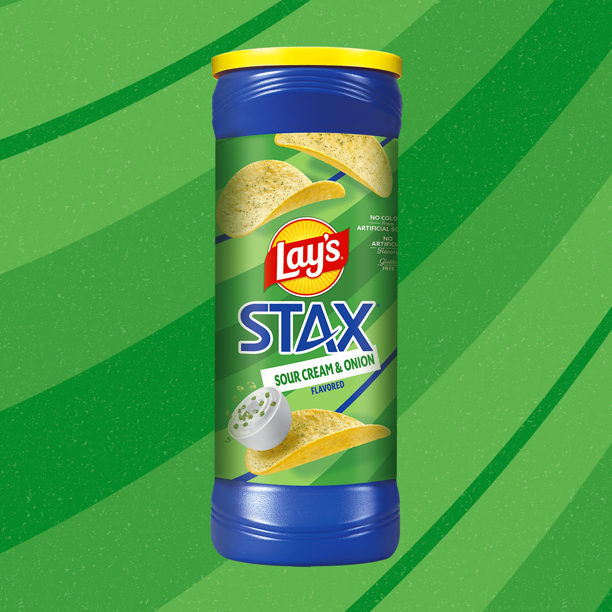 LAY'S® STAX® Sour Cream & Onion Flavored Potato Crisps