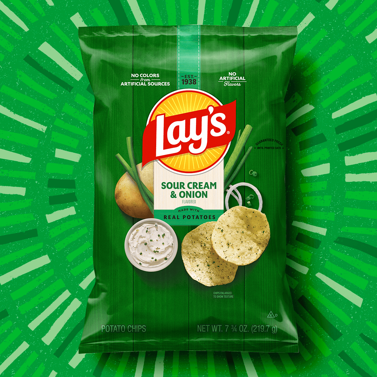 LAY'S® Sour Cream & Onion Flavored Potato Chips
