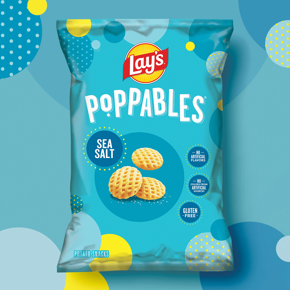 LAY'S® Poppables® Sea Salt Potato Snacks