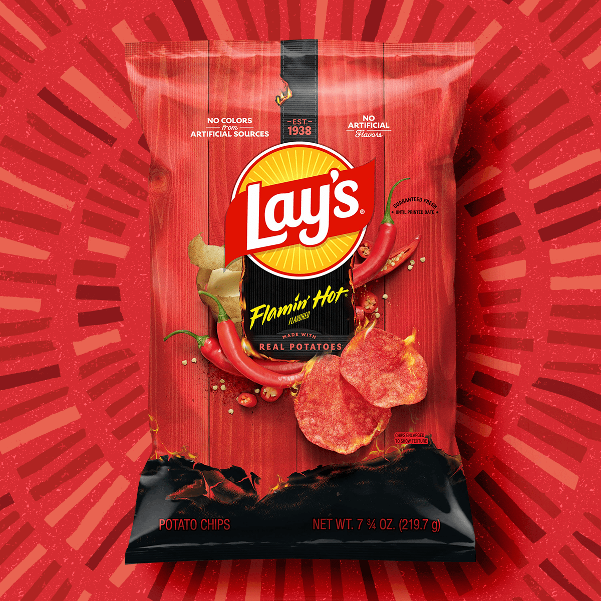 LAY'S® Flamin' Hot Flavored Potato Chips