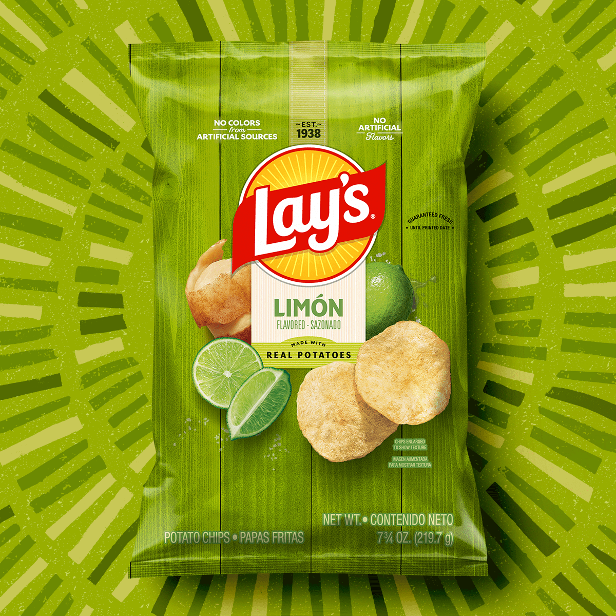 LAY'S® Limón Flavored Potato Chips