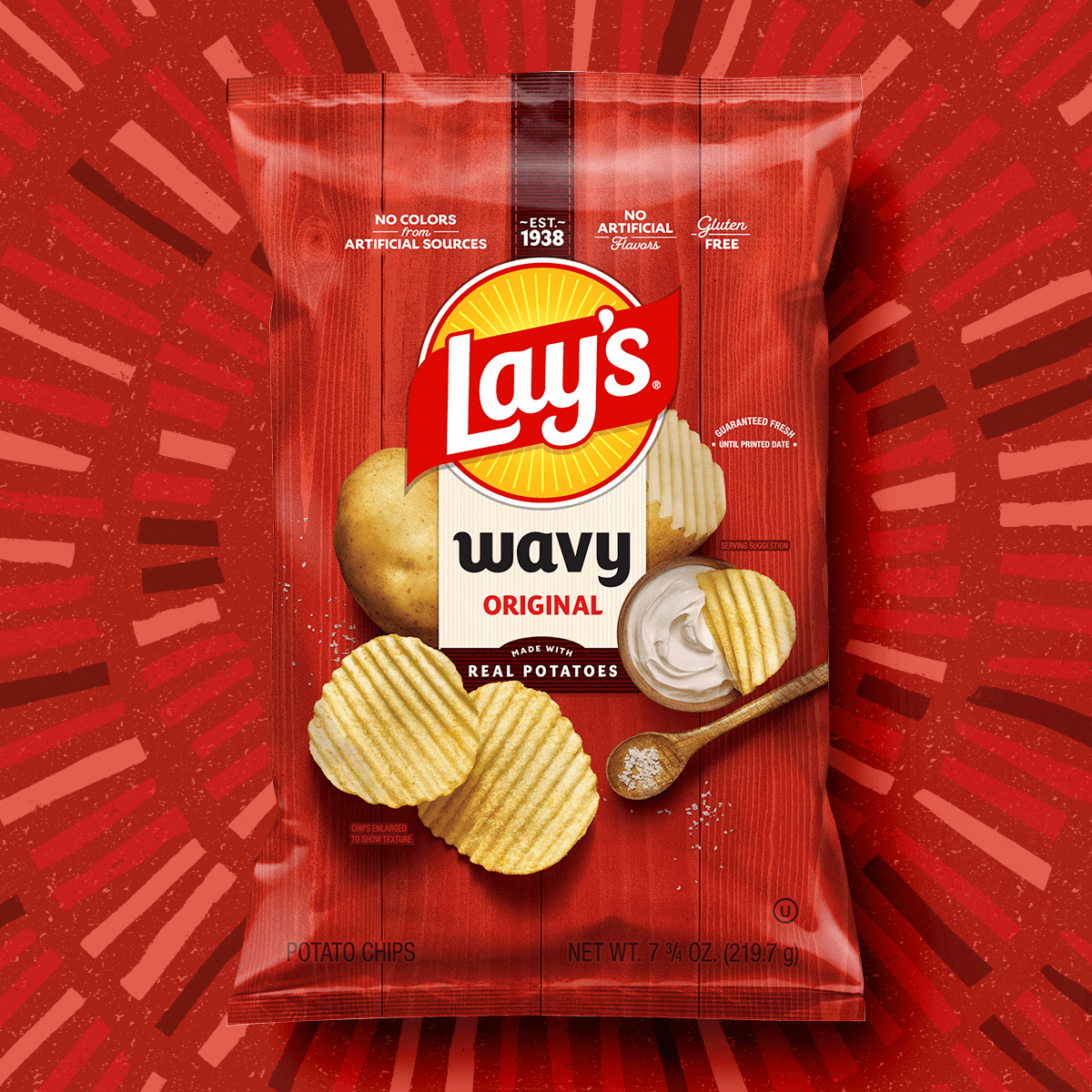 LAY'S® Wavy Original Potato Chips