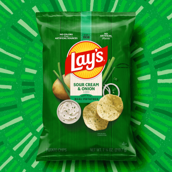LAY'S® Sour Cream & Onion Flavored Potato Chips