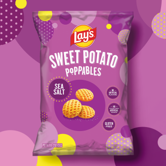 LAY’S®  Sweet Potato Poppables® Sea Salt Potato Snacks