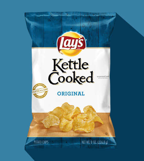LAY'S® Kettle Cooked Original Potato Chips | Lay's