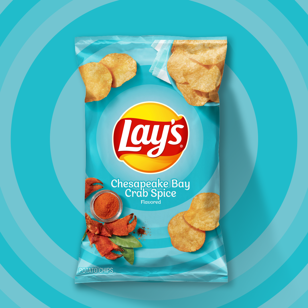 LAY'S® Chesapeake Bay Crab Spice Flavored Potato Chips