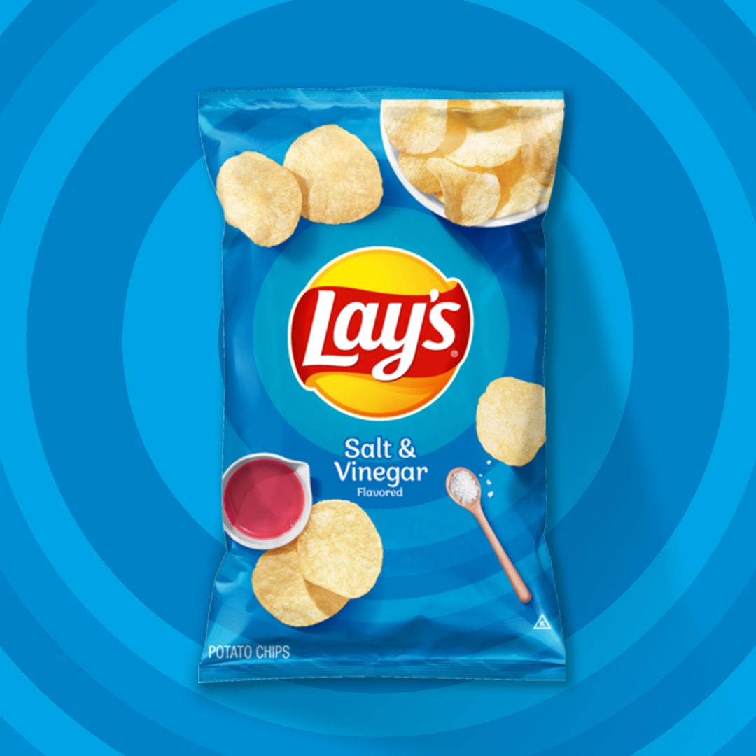 LAY'S® Salt & Vinegar Flavored Potato Chips