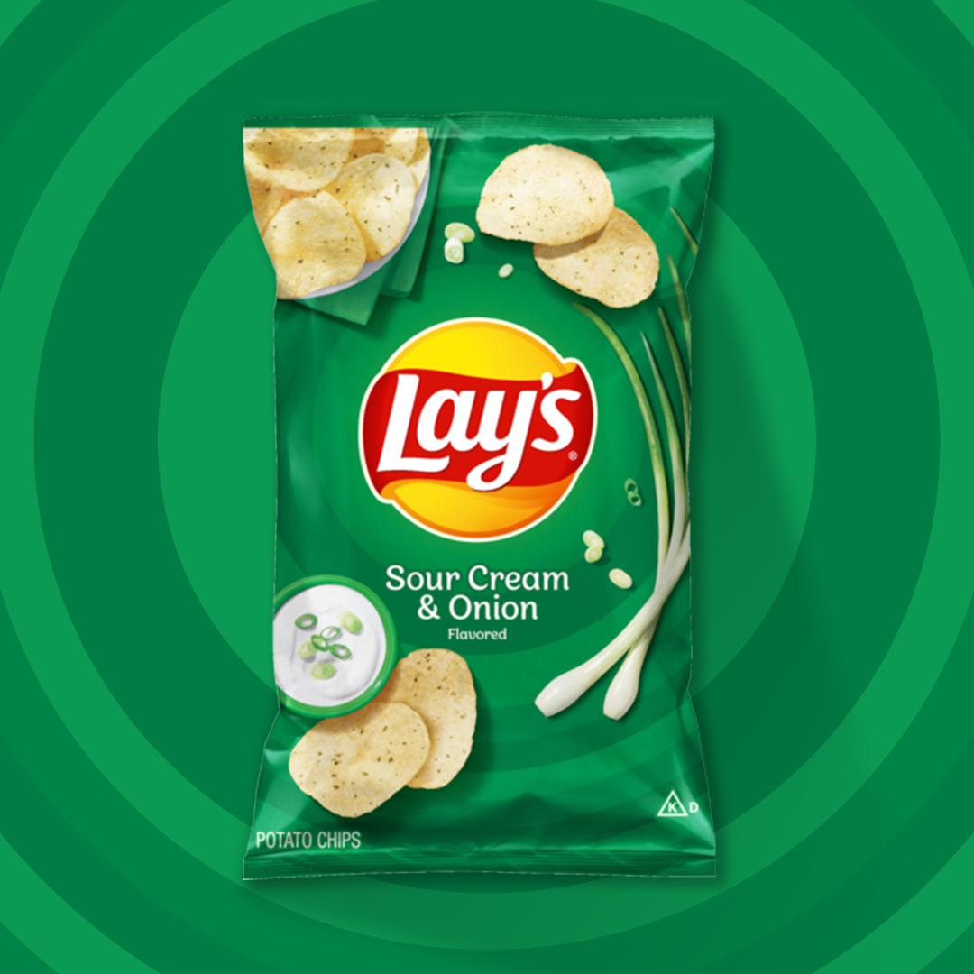 Lay S Sour Cream Onion Flavored Potato Chips Lay S