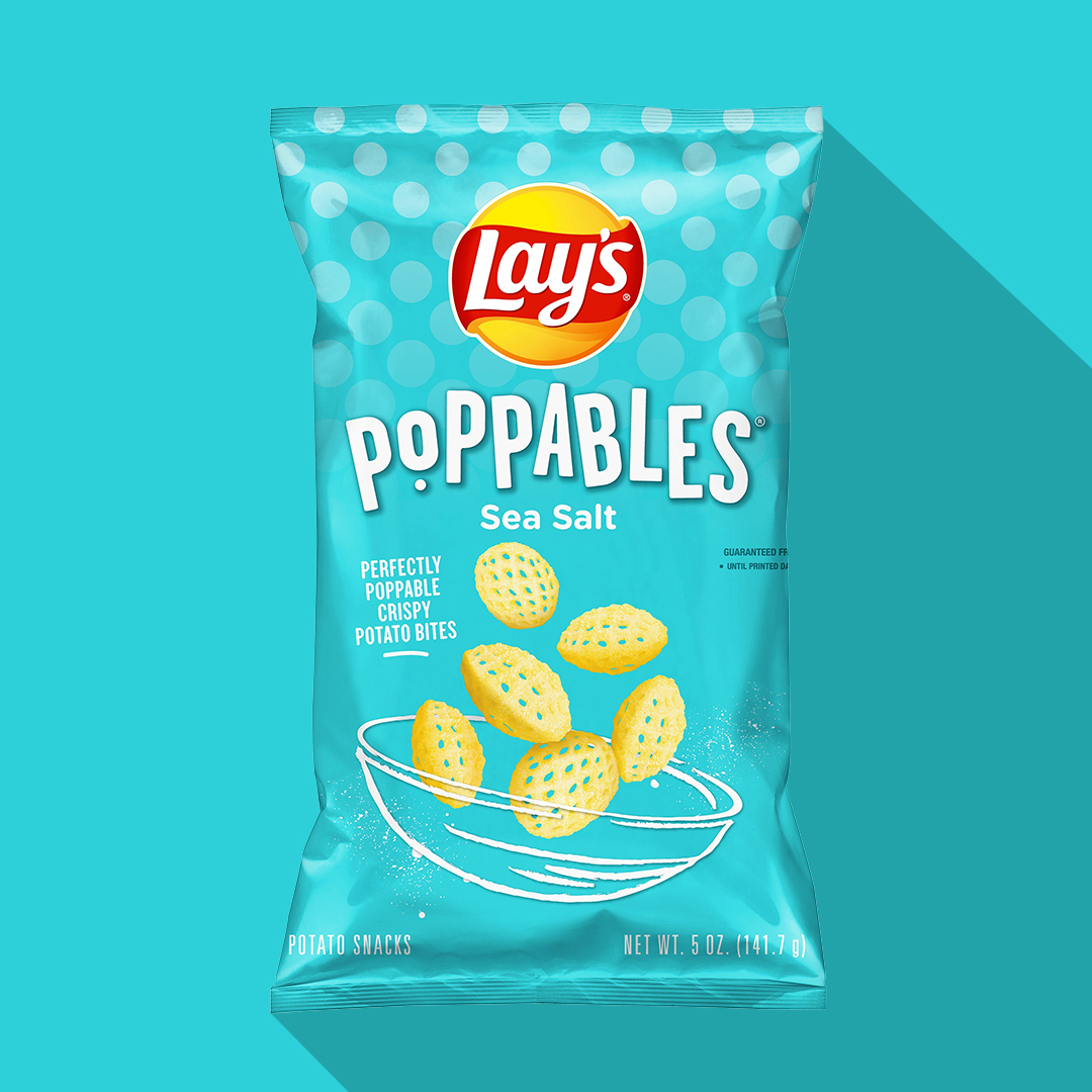 LAY'S® Poppables™ Sea Salt Potato Snacks Lay's