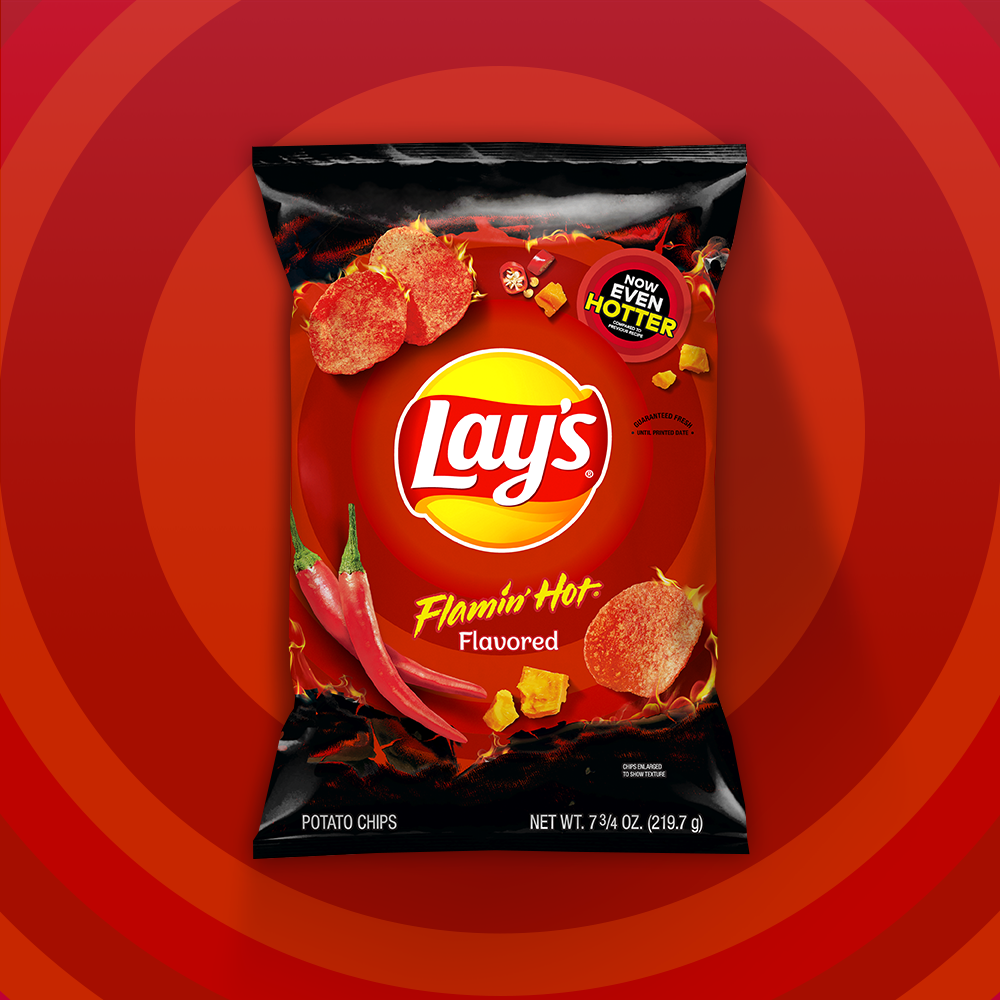 Lay S Flamin Hot Flavored Potato Chips Lay S Lay S Flamin Hot Flavored Potato Chips Lay S