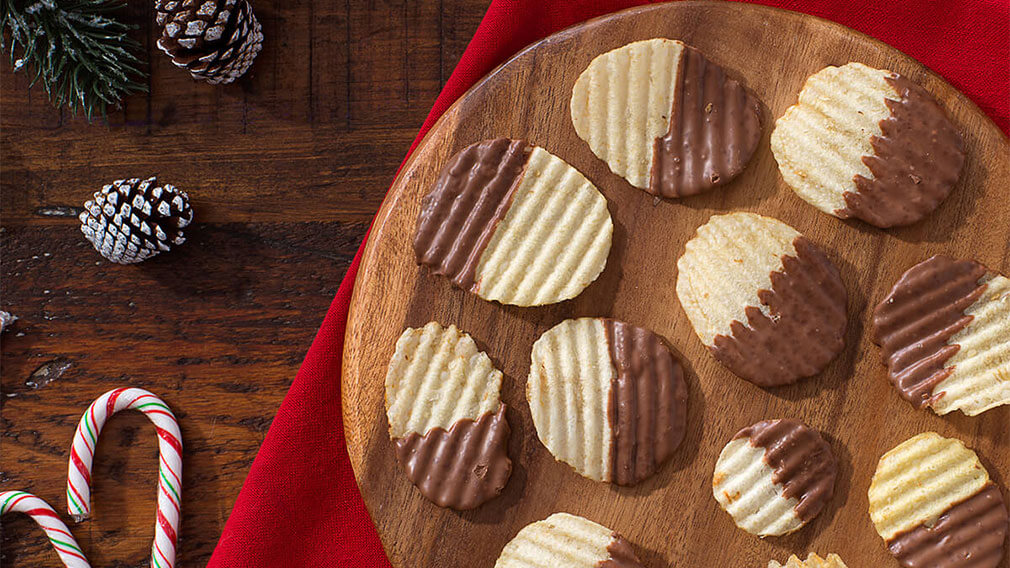 Chocolate-Covered LAY'S® Wavy Potato Chips