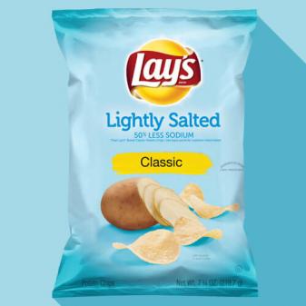 LAY'S® Lightly Salted Potato Chips
