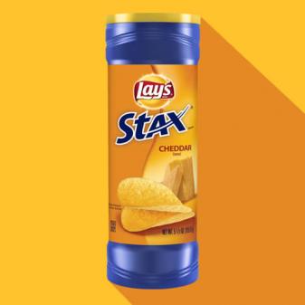 LAY'S® STAX® Cheddar Flavored Potato Crisps