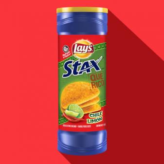 LAY'S® STAX® Chile Limón Flavored Potato Crisps