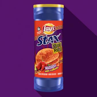 LAY'S® STAX® Flamas Flavored Potato Crisps