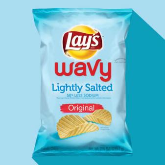 LAY'S® Wavy Lightly Salted Potato Chips
