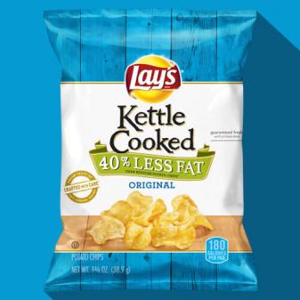 LAY'S® Kettle Cooked Reduced Fat Original Potato Chips