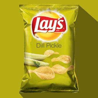 LAY'S® Dill Pickle Flavored Potato Chips