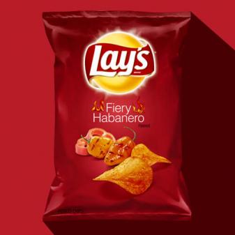LAY'S® Fiery Habanero Flavored Potato Chips