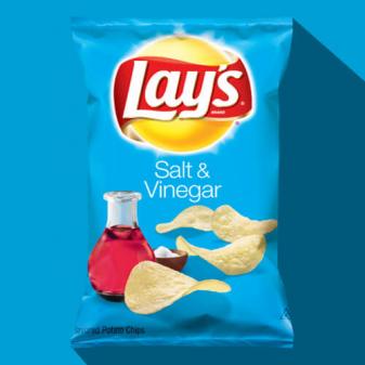 LAY'S® Salt & Vinegar Flavored Potato Chips