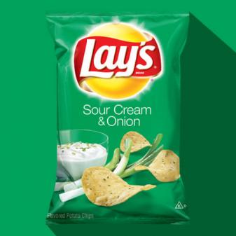 LAY'S® Sour Cream & Onion Flavored Potato Chips