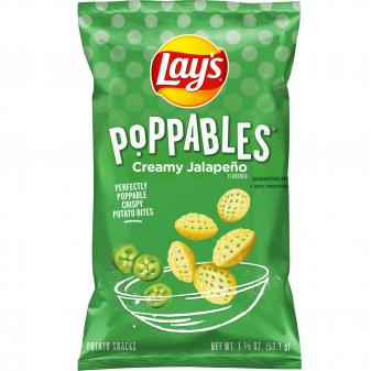 LAY'S® Poppables™ Creamy Jalapeño Flavored Potato Snacks