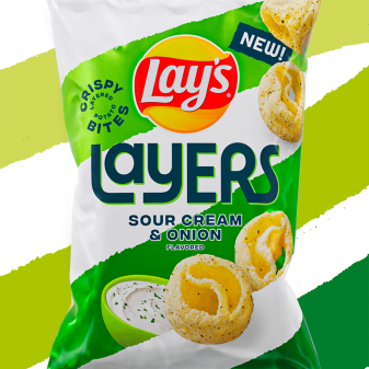 LAY'S® Layers Sour Cream & Onion